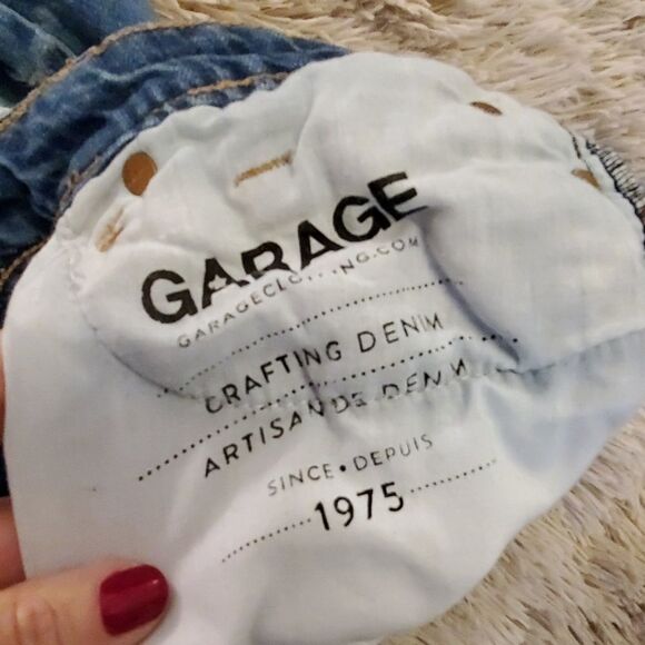 Garage brand distressed boyfriend jeans size 00 - Picture 3 of 8